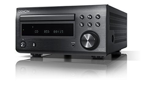 【中古】【非常に良い】デノン Denon RCD-M41 ワイドFM AM/FMラジオチューナー ディスクリートアンプ搭載 Bluetooth 対応 CDレシーバー ブラック RCD-M41K