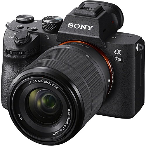 Digital Camera - 【中古】【非常に良い】SONY(ソニー) フルサイズ ミラーレス一眼カメラ α7III ズームレンズキット(同梱レンズ:SEL2870) ブラック ILCE-7M3K