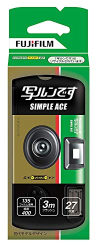 【中古】【非常に良い】instax 写ルンです シンプルエース SP FL27×5点