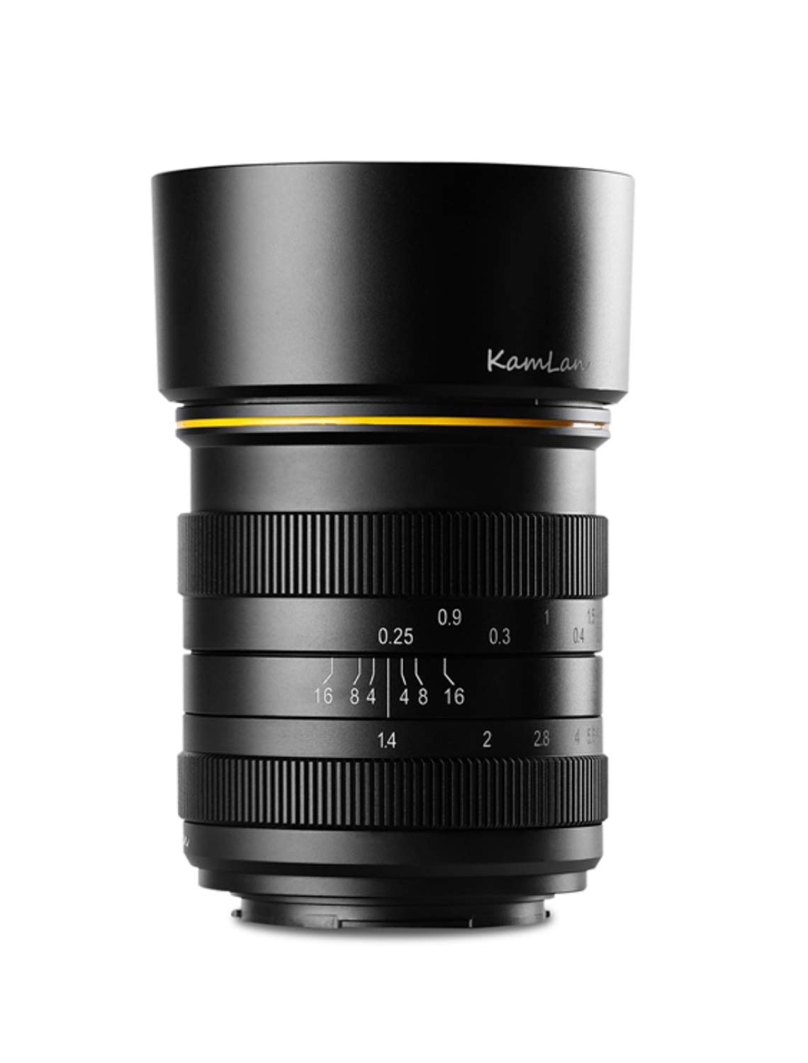 【中古】【非常に良い】 KAMLAN 交換レンズ 単焦点レンズ 28mm F1.4 ソニー Eマウント用 APS-C 国内保証付き KAM0006