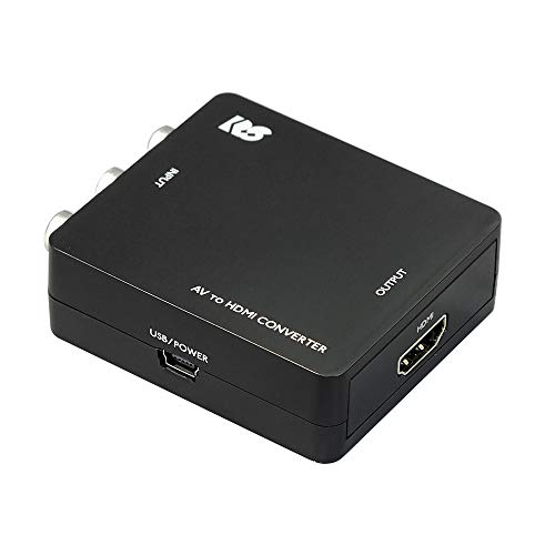 【中古】【非常に良い】アナログ映像信号をHDMI信号へ変換出力 コンポジット to HDMI コンバーター （RS-AV2HD1）