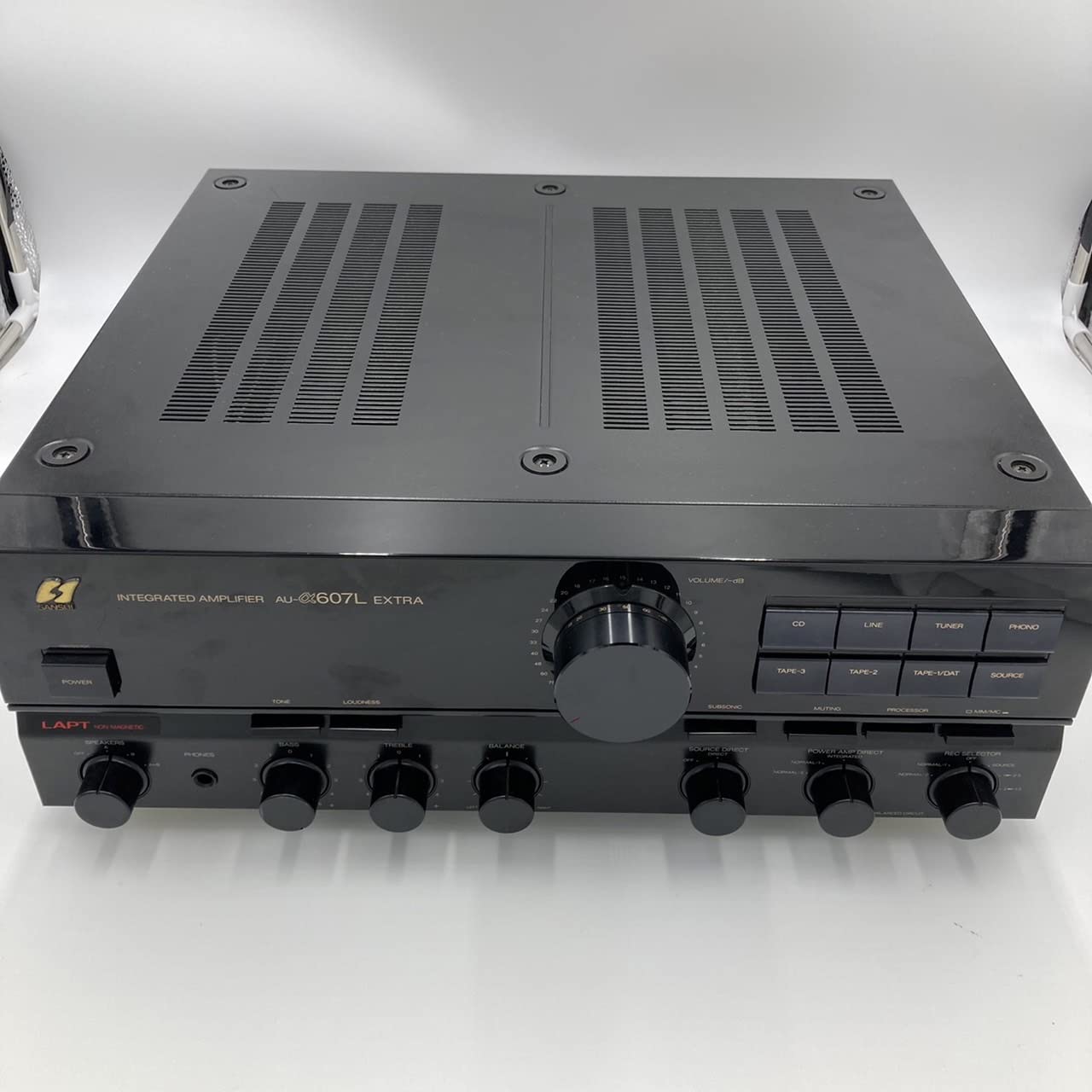 【中古】【非常に良い】SANSUI 山水 サンスイ　AU-α607L EXTRA ブラック　プリメインアンプ