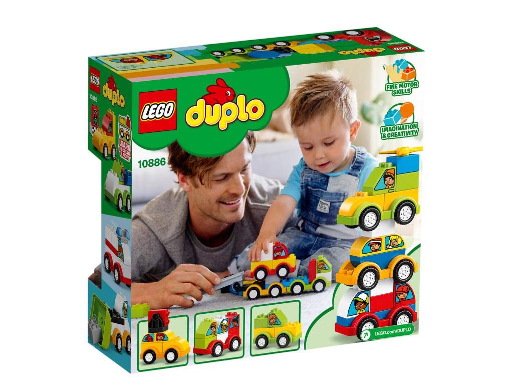 Other - 【中古】【非常に良い】レゴ(LEGO) デュプロ はじめてのデュプロ いろいろのりものボックス 10886 知育玩具 ブロック おもちゃ 男の子 車