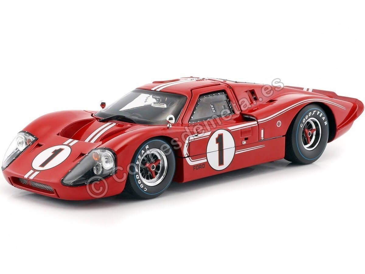 Cooking, Crafts Toys - 【中古】【非常に良い】ShelbyCollect ☆ シェルビーコレクティブルズ 1/18 フォード GT40 Mk.IV 1967 ルマン24H ウィナー #1 D.ガーニー/A.J.フォイト