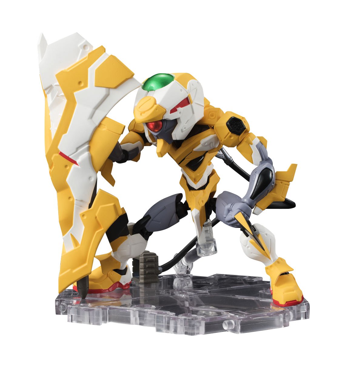 【中古】【非常に良い】TAMASHII NATIONS NXEDGE STYLE ネクスエッジスタイル エヴァンゲリオン EVA UNIT エヴァンゲリオン零号機(改)/零号機 ESVシールド 約100mm ABS