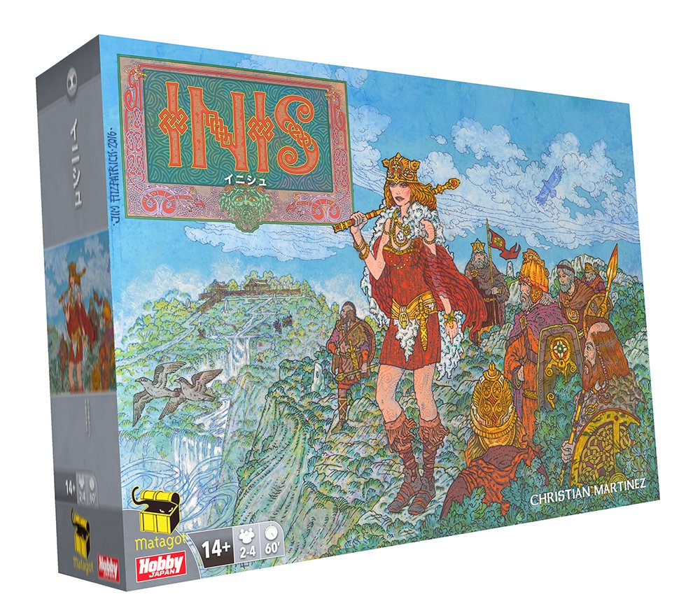 【中古】【非常に良い】ホビージャパン イニシュ 日本語版 (2-4人用 60分 14才以上向け) ボードゲーム