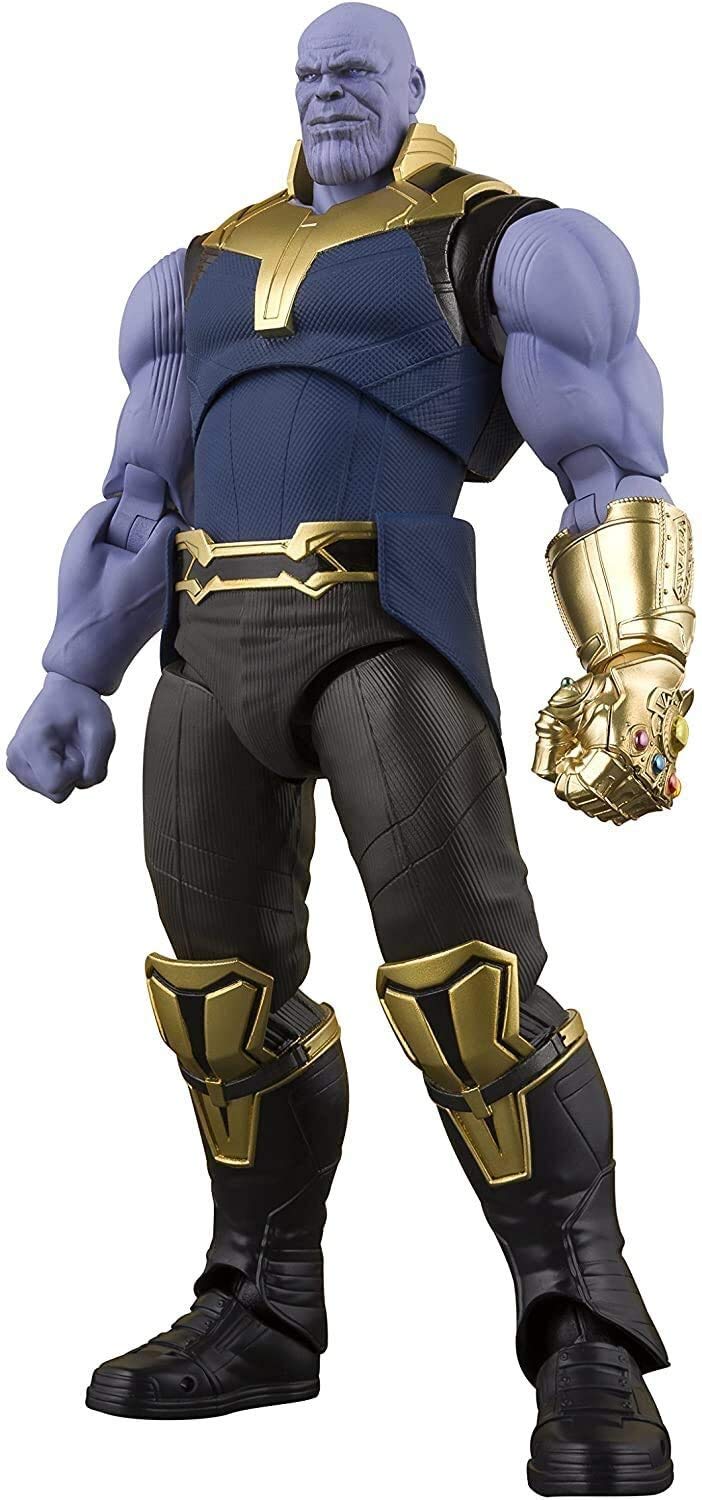 【中古】【非常に良い】TAMASHII NATIONS S.H.フィギュアーツ アベンジャーズ サノス(アベンジャーズ/インフィニティ ウォー) 約190mm PVC ABS製 塗装済み可動フィギュア