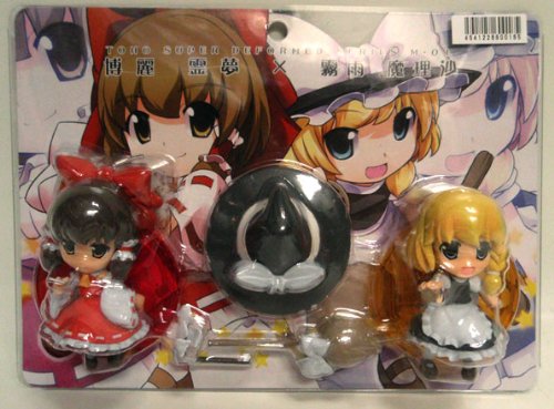 【中古】【非常に良い】東方 スーパーデフォルメシリーズ M-01 博麗霊夢 x 霧雨魔理沙 [並行輸入品]