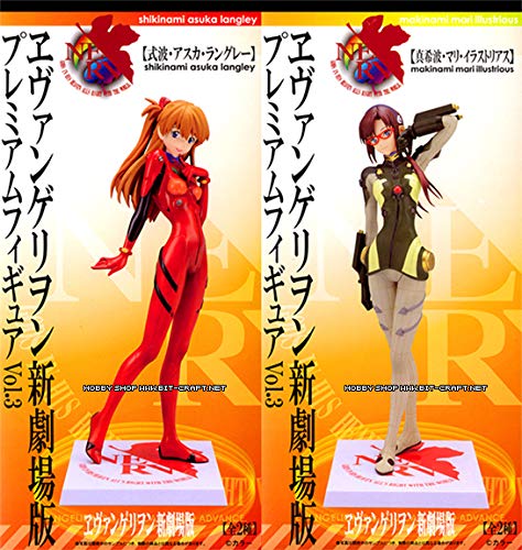 【中古】【非常に良い】ヱヴァンゲリヲン新劇場版 PMフィギュア プレミアムフィギュア Vol.3 式波・アスカ・ラングレー / 真希波・マリ・イラストリアス 全2種セット