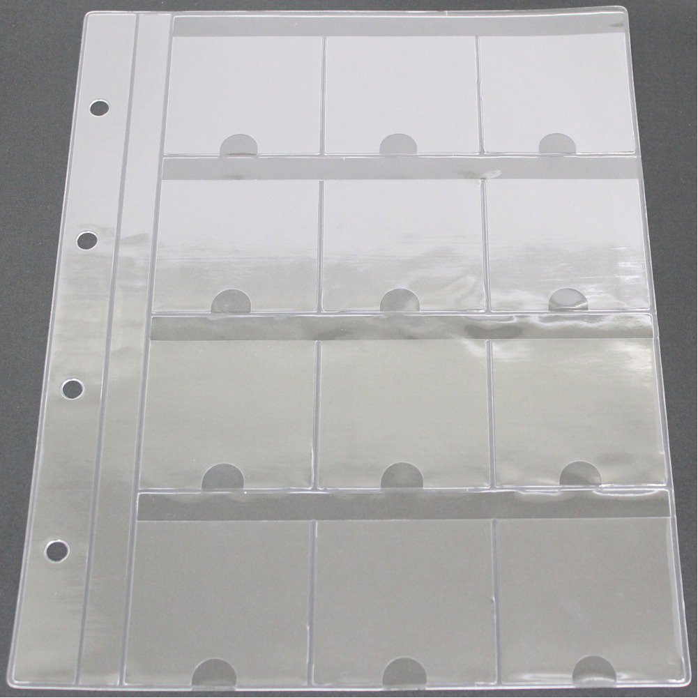 【中古】【非常に良い】テージー コインフリーアルバム スペア コインホルダー用 3列4段台紙 5枚入 CA-334S