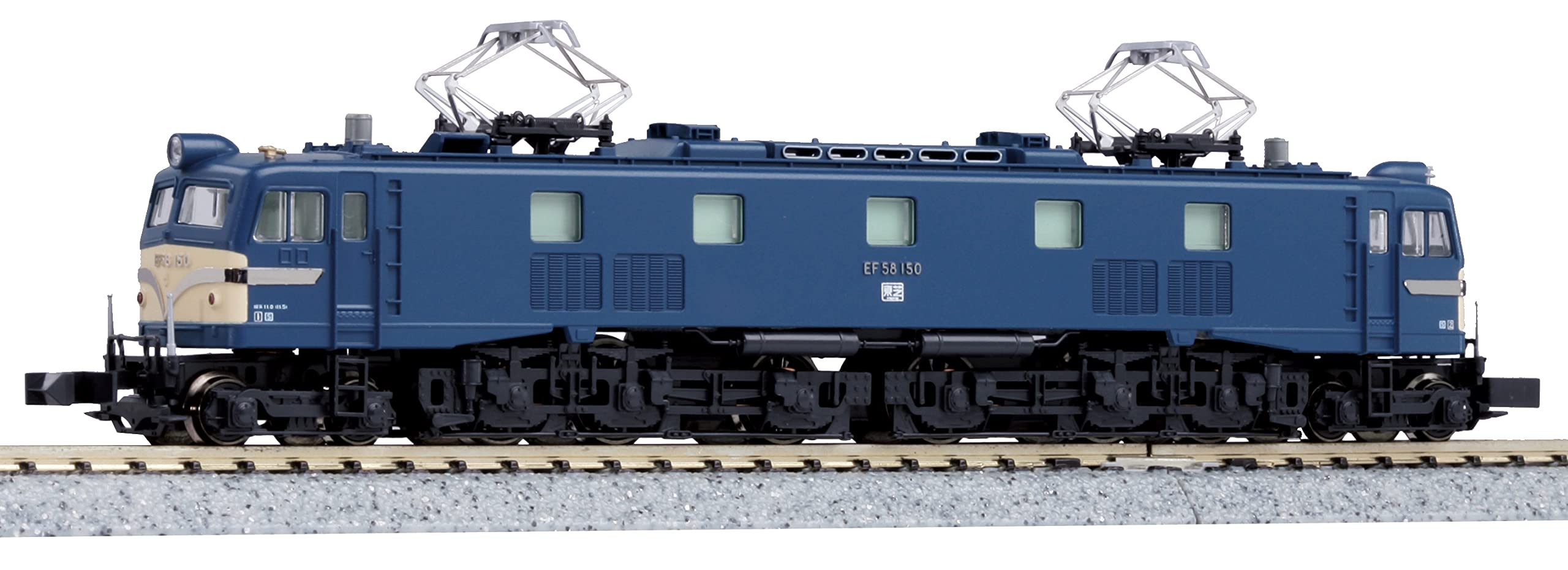 【中古】【非常に良い】KATO Nゲージ EF58 150 宮原機関区 ブルー 3049-2 鉄道模型 電気機関車