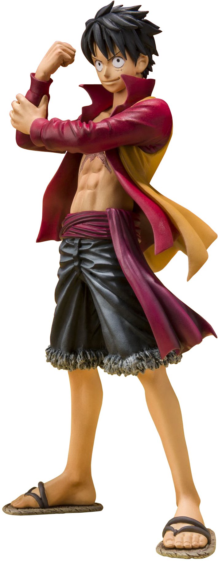 【中古】【非常に良い】TAMASHII NATIONS フィギュアーツZERO モンキー D ルフィ ‐FILM Z 決戦服Ver.‐