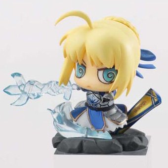 【中古】【非常に良い】ぷちきゃらランド Fate/Zero ちみっと聖杯戦争編 セイバー 風王結界(インビジブルエア) 単品