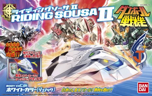 【中古】【非常に良い】ダンボール戦機WARS (ウォーズ) ライディングソーサII ボディカラーホワイト (ジェノック)(3.0)