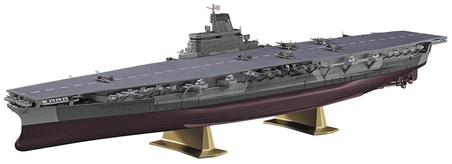 【中古】【非常に良い】ハセガワ 1/450 日本海軍 航空母艦 信濃 プラモデル Z03