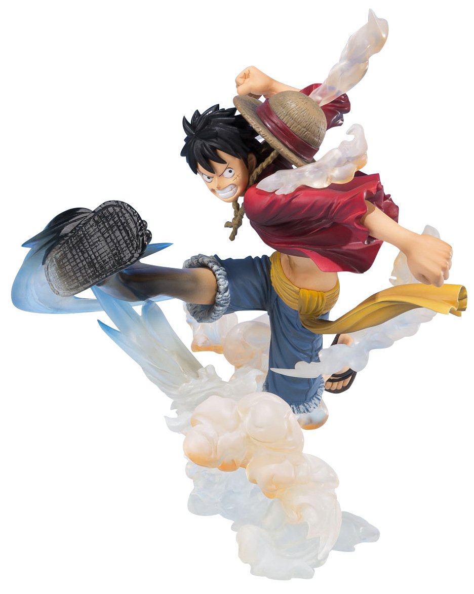 【中古】【非常に良い】TAMASHII NATIONS フィギュアーツZERO ONE PIECE モンキー・D・ルフィ -ゴムゴ..