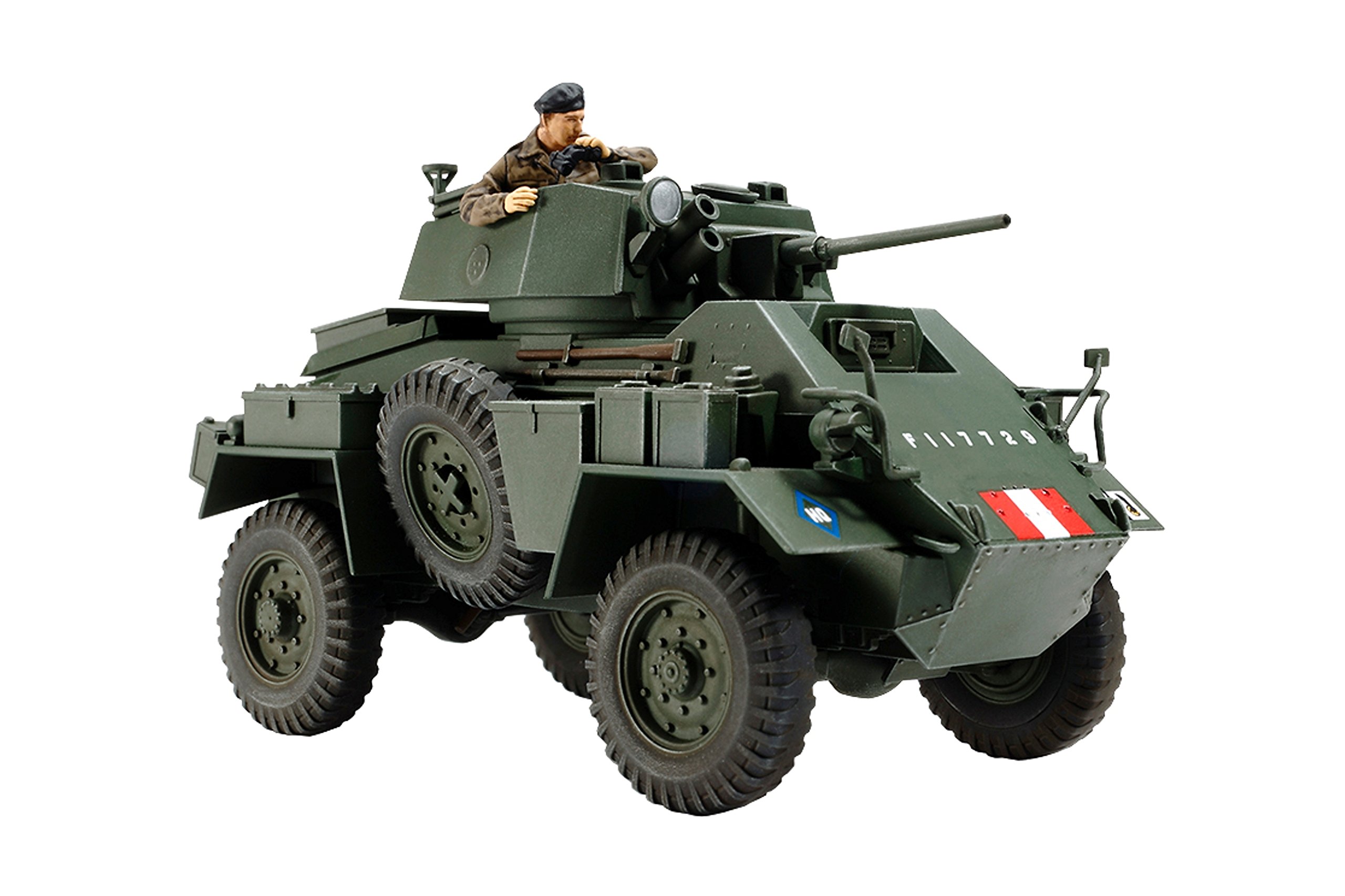 【中古】【非常に良い】タミヤ 1/48 ミリタリーミニチュアシリーズ No.87 イギリス陸軍 7トン4輪装甲車..