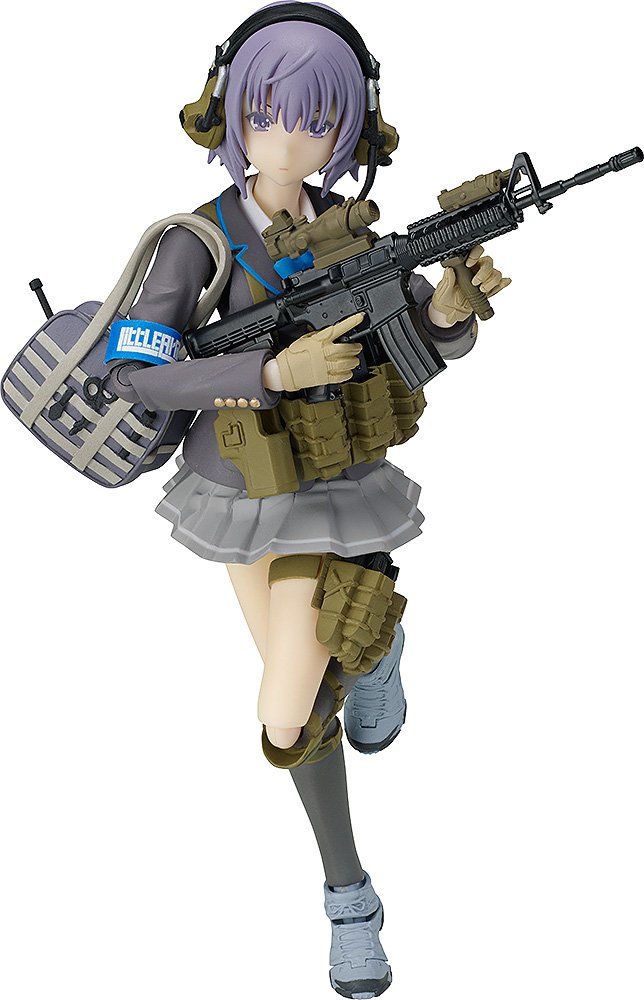【中古】【非常に良い】figma リトルアーモリー 朝戸未世 ノンスケール ABS PVC製 塗装済み可動フィギュア