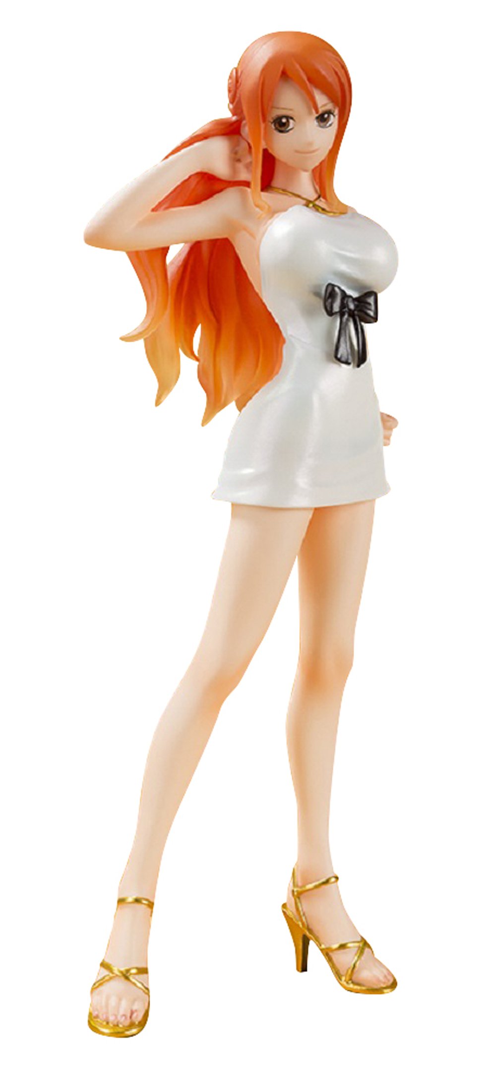 【中古】【非常に良い】TAMASHII NATIONS フィギュアーツZERO ONE PIECE ナミ-ONE PIECE FILM GOLD Ver.- 約150mm PVC ABS製 塗装済み完成品フィギュア