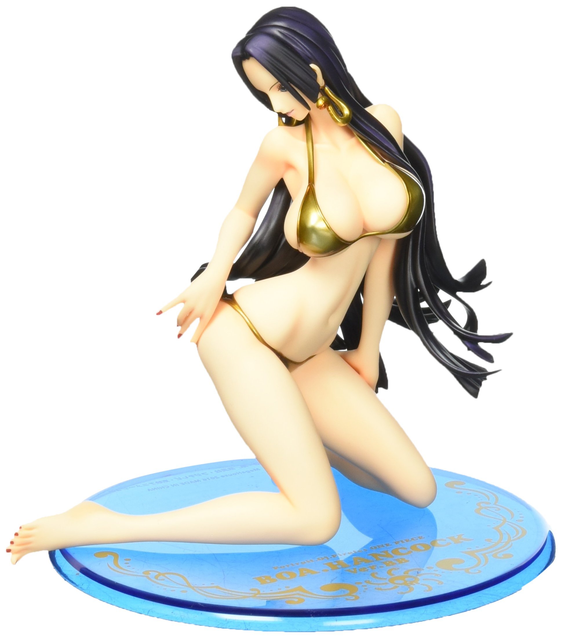 【中古】【非常に良い】Portrait.Of.Pirates ワンピース LIMITED EDITION ボア・ハンコック Ver.BB_GOLD 1/8 完成...