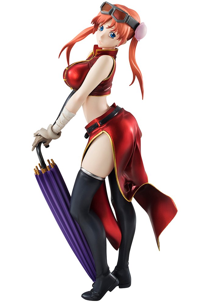 【中古】【非常に良い】G.E.M.シリーズ 銀魂 神楽 2年後 1/8 完成品フィギュア(メガトレショップ等限定)