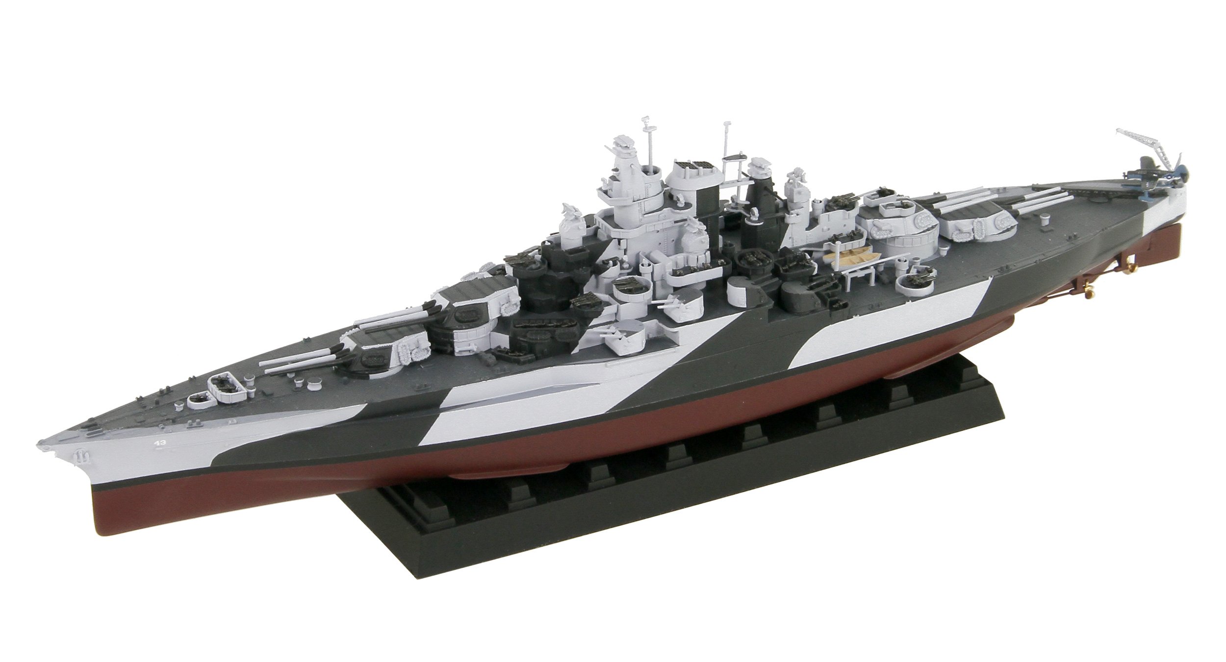 【中古】【非常に良い】ピットロード 1/700 スカイウェーブシリーズ アメリカ海軍 戦艦 BB-43 テネシー 1944 プラモデル W202