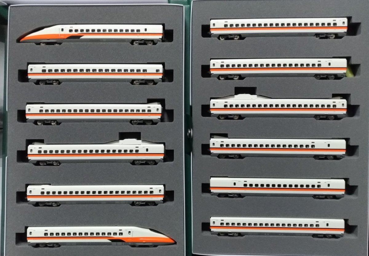 【中古】【非常に良い】KATO 10-1476・10-1477 台湾高鐵 700T 6両基本＋6両増結 12両フルセット 台湾新幹線