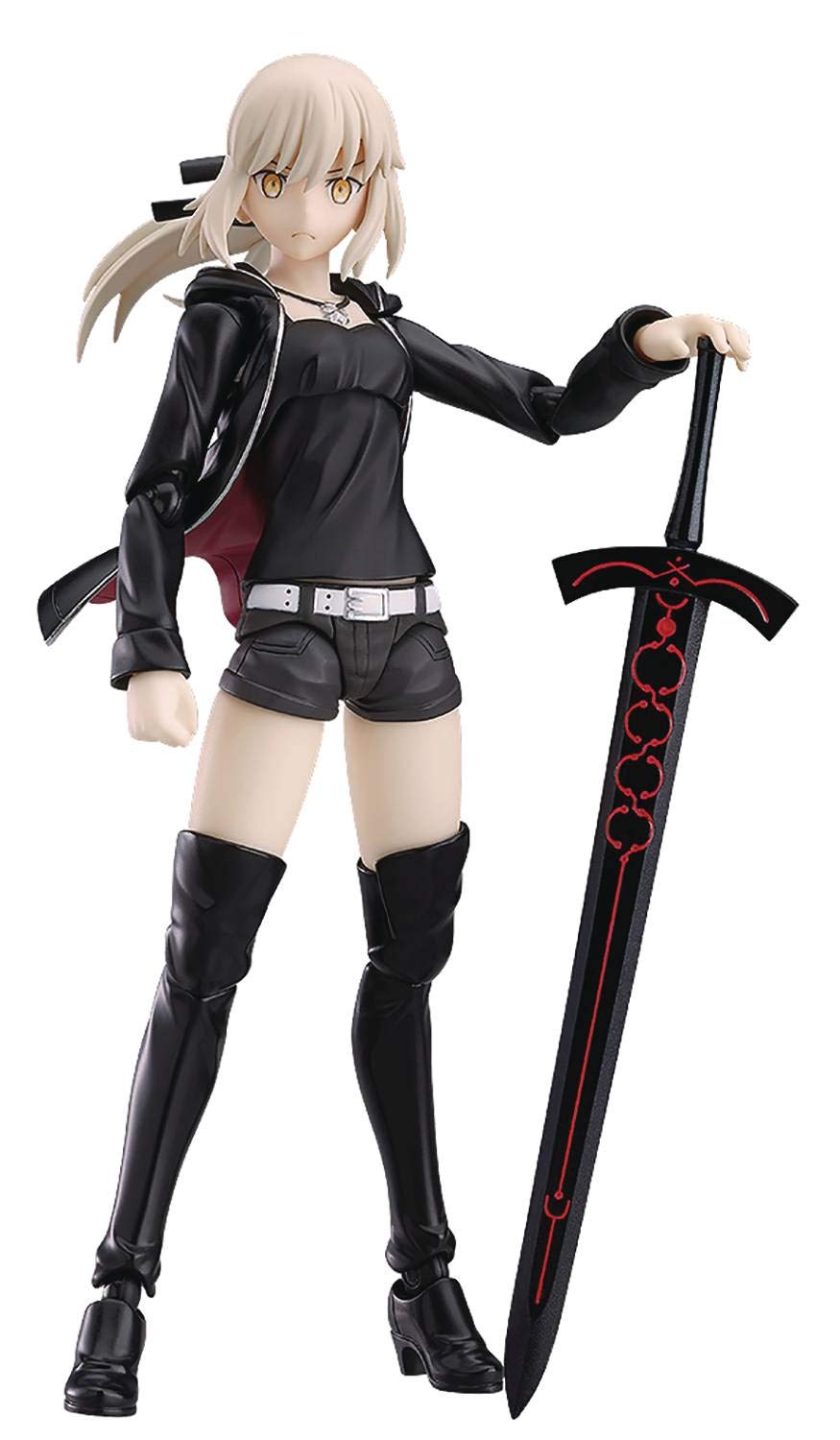 【中古】【非常に良い】figma Fate/Grand Order セイバー/アルトリア ペンドラゴン〔オルタ〕新宿ver. ノンスケール ABS PVC製 塗装済み可動フィギュア