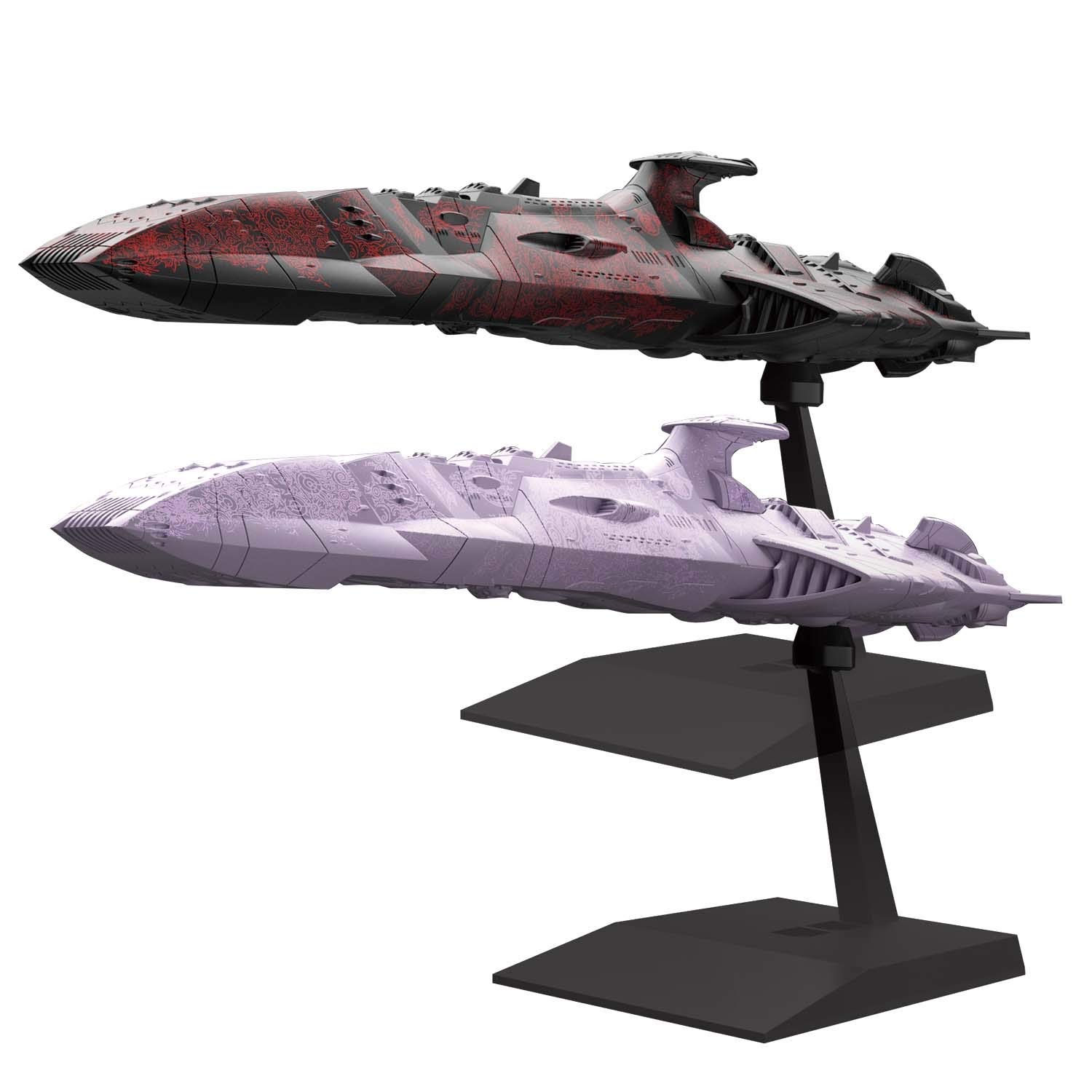 【中古】【非常に良い】BANDAI SPIRITS(バンダイ スピリッツ) メカコレクション 宇宙戦艦ヤマト2202 ゼルグート級一等航宙戦闘艦セット プラモデル