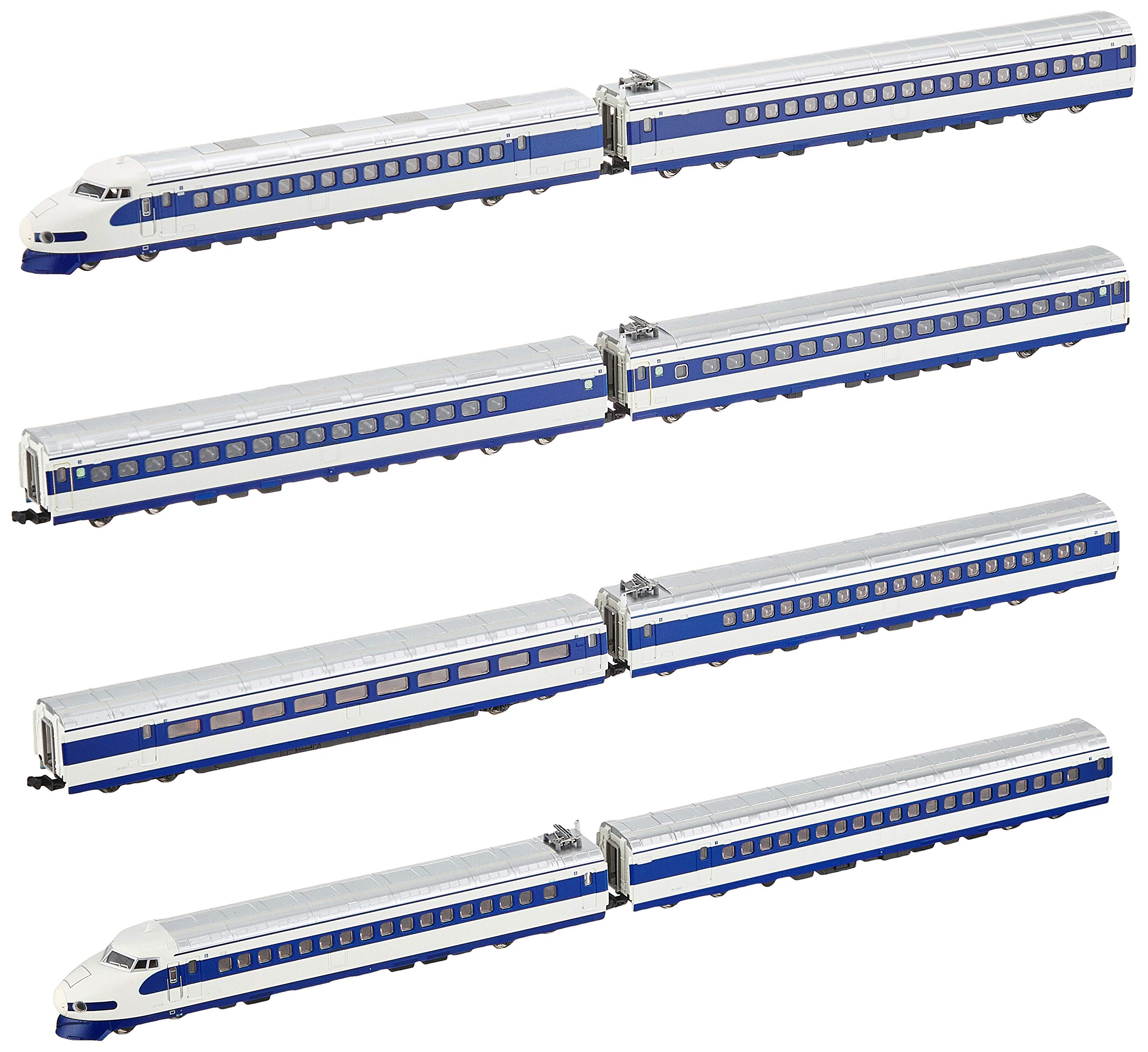 【中古】【非常に良い】マイクロエース Nゲージ 国鉄 新幹線0系 0/1000番台 お召列車 (青帯入) 8両セッ..