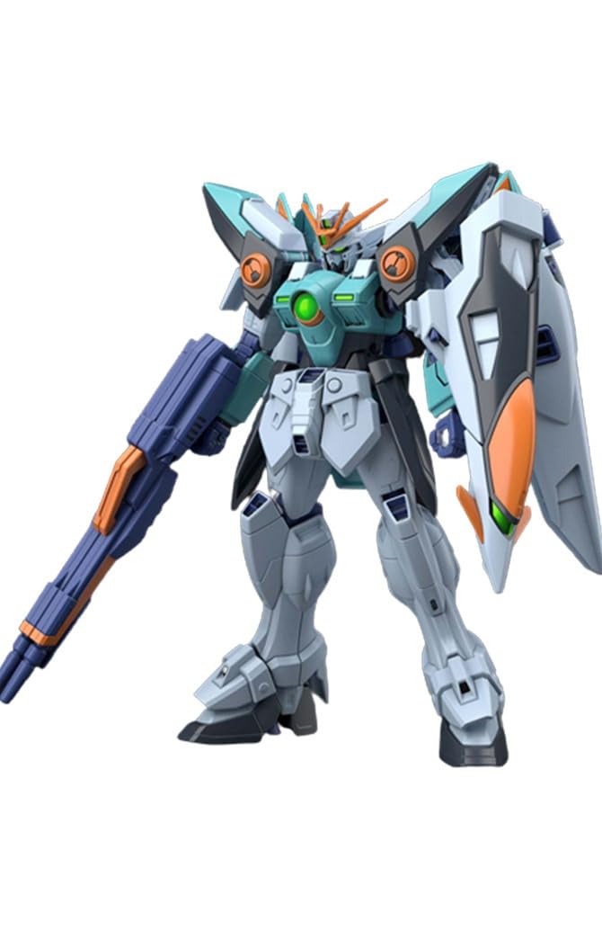 【中古】【非常に良い】バンダイホビー マケットガンダム ウイングガンダム スカイゼロ ガンプラHG 1/144 13cm - 4573102620323 マルチ