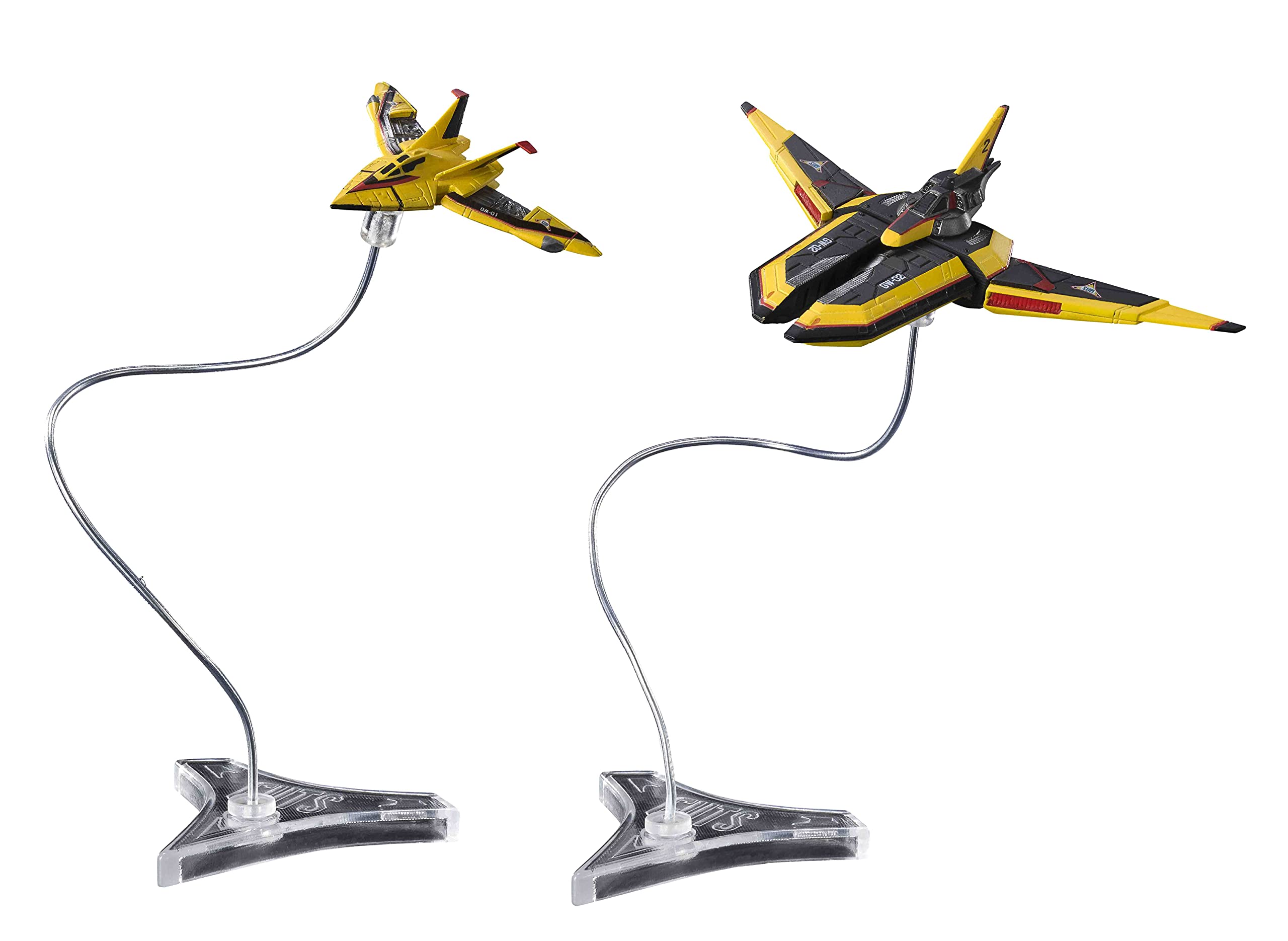[중고] [매우 좋은] TAMASHII NATIONS SH 피규어츠 울트라맨 가츠윙 1호 & 가츠윙 2호 세트 ABS제 도장이 끝난 가동 피규어