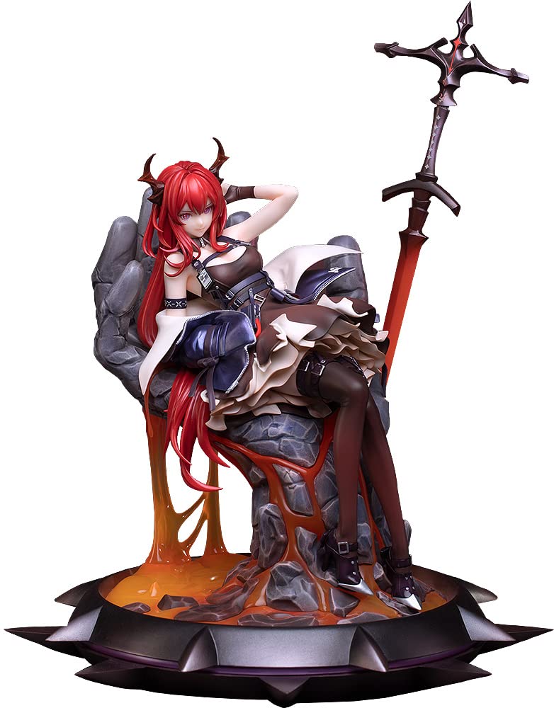 【中古】【非常に良い】アークナイツ スルト 劫火 VER. 1/7スケール プラスチック製 塗装済み完成品フィギュア
