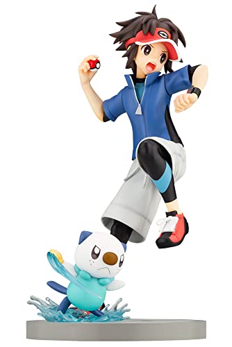 【中古】【非常に良い】ARTFX J 『ポケットモンスター』シリーズ キョウヘイ with ミジュマル 1/8スケール PVC製 塗装済み完成品 フィギュア PV027