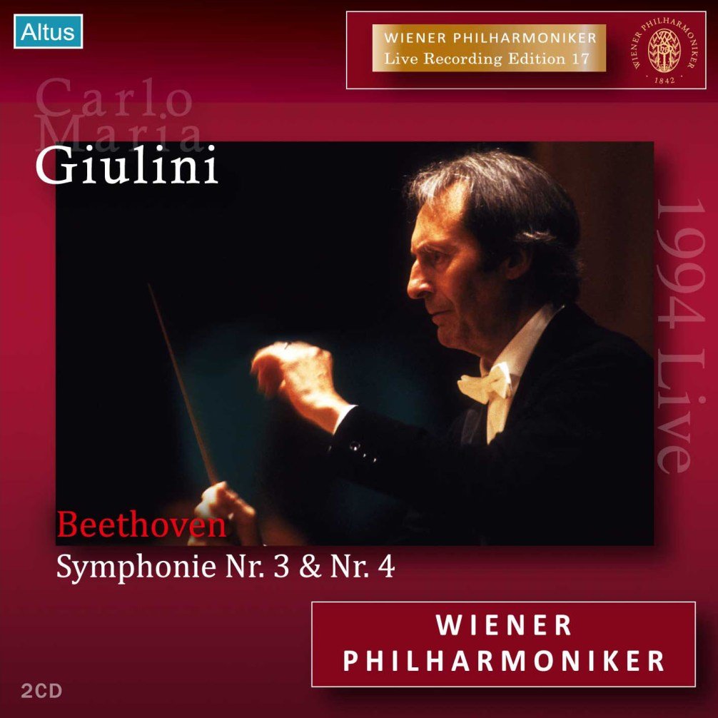 【中古】【非常に良い】ベートーヴェン:交響曲第4番、交響曲第3番「英雄」 (Beethoven : Symphonie Nr. 3 & Nr. 4 / Carlo Maria Giulini Wiener Philhar