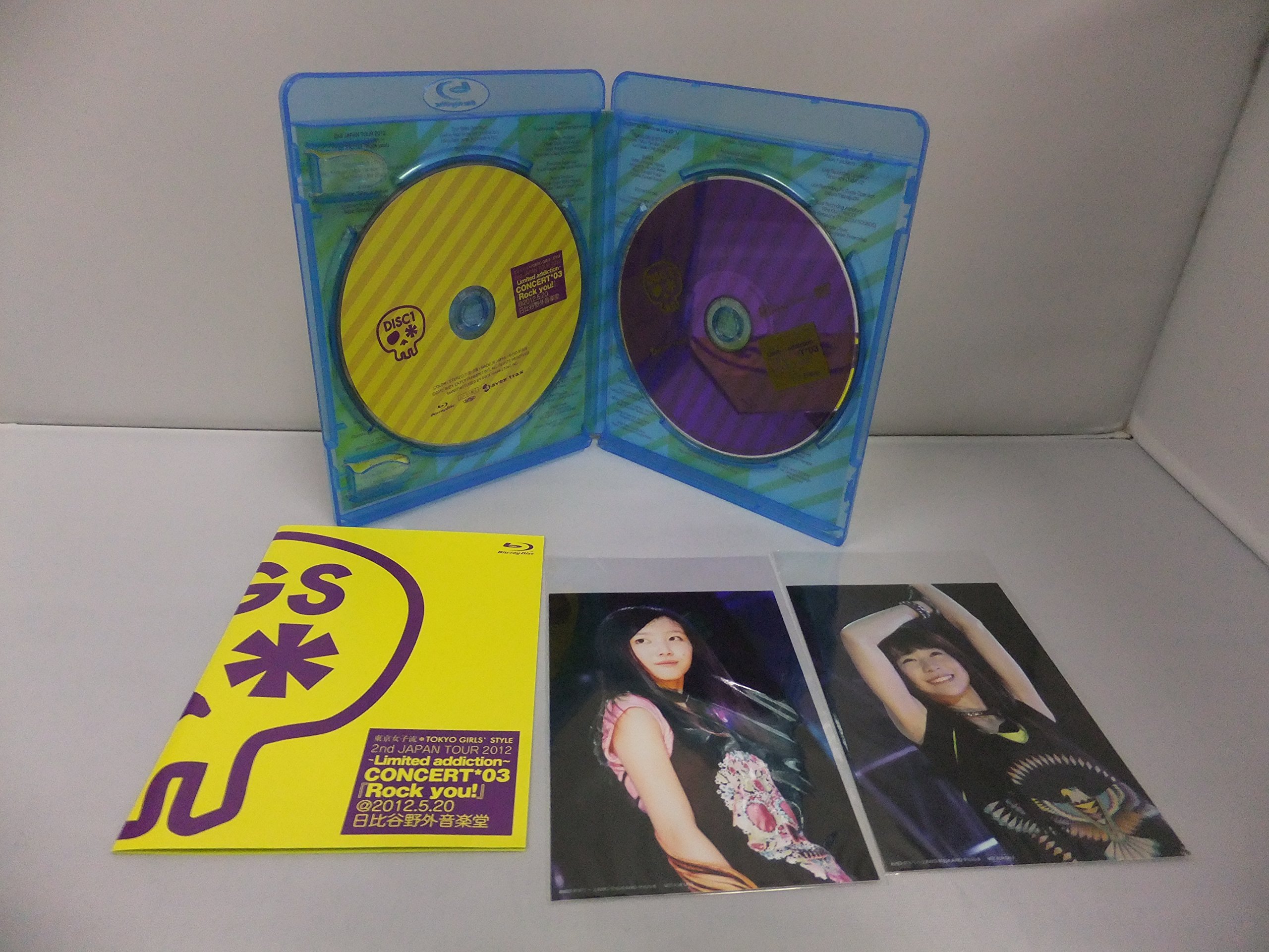 【中古】【非常に良い】2nd JAPAN TOUR 2012~Limited addiction~ CONCERT*03『Rock you!』@2012.5.20 日比谷野外音楽堂 () (Blu-ray Disc+DV