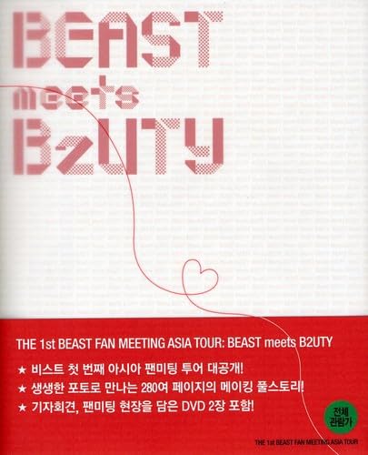 【中古】【非常に良い】The 1st BEAST Fan Meeting Asia Tour (2DVD メイキングブック) (初回限定生産) (韓国版)(韓国盤)
