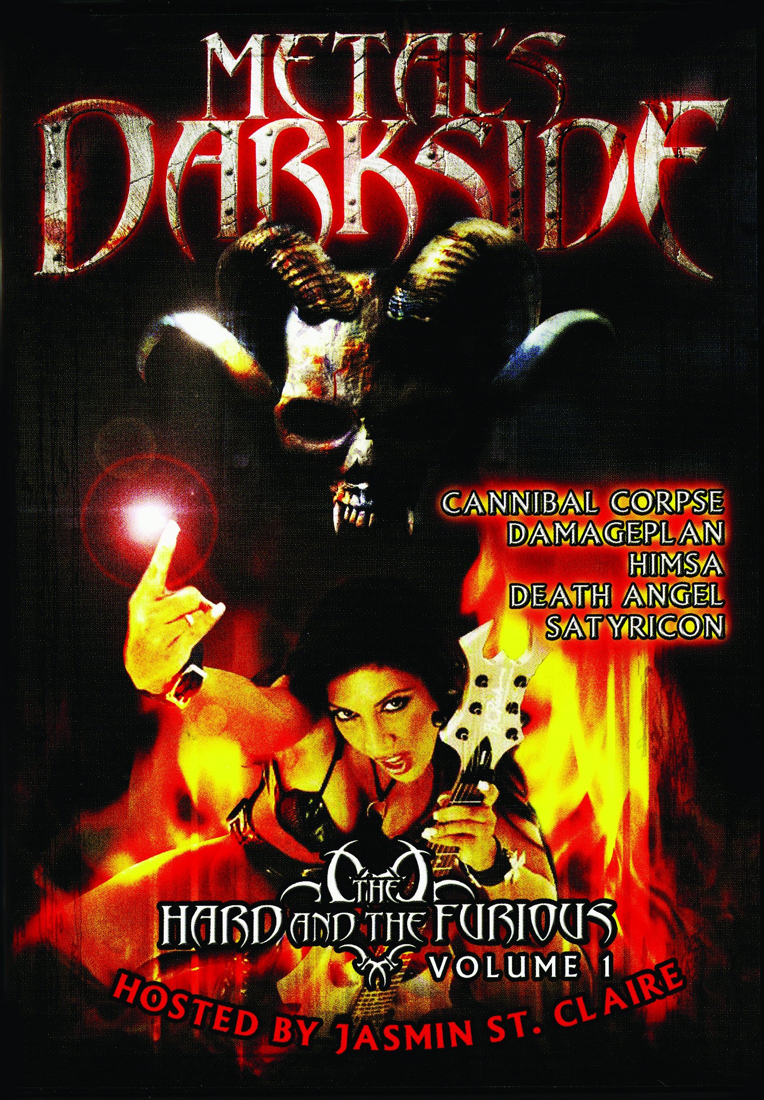 【中古】【非常に良い】Metals Dark Side: The Hard & the Furious [DVD]