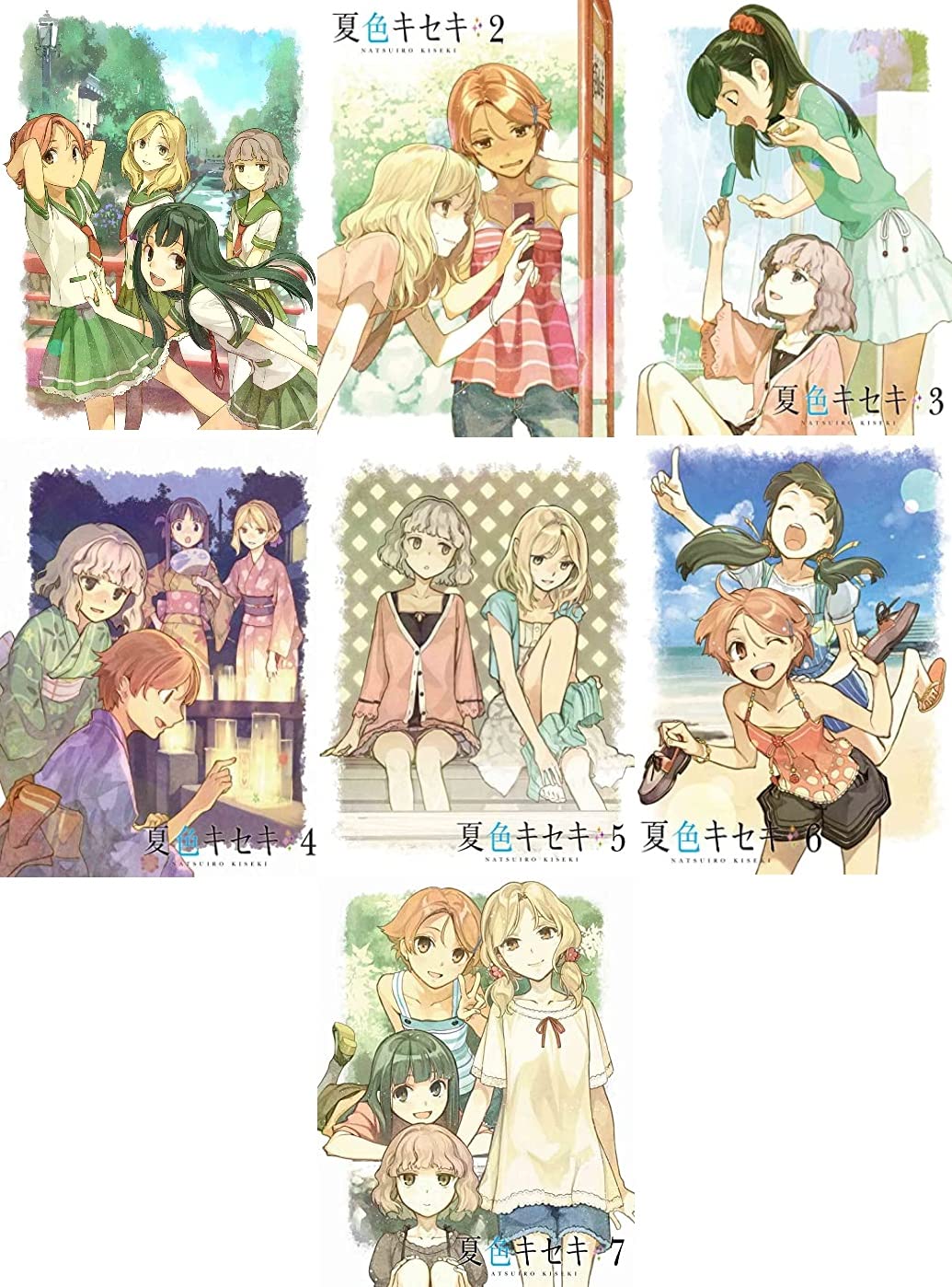 Rakuten - 【中古】【非常に良い】夏色キセキ 【完全生産限定版】 全7巻セット [マーケットプレイス Blu-rayセット]