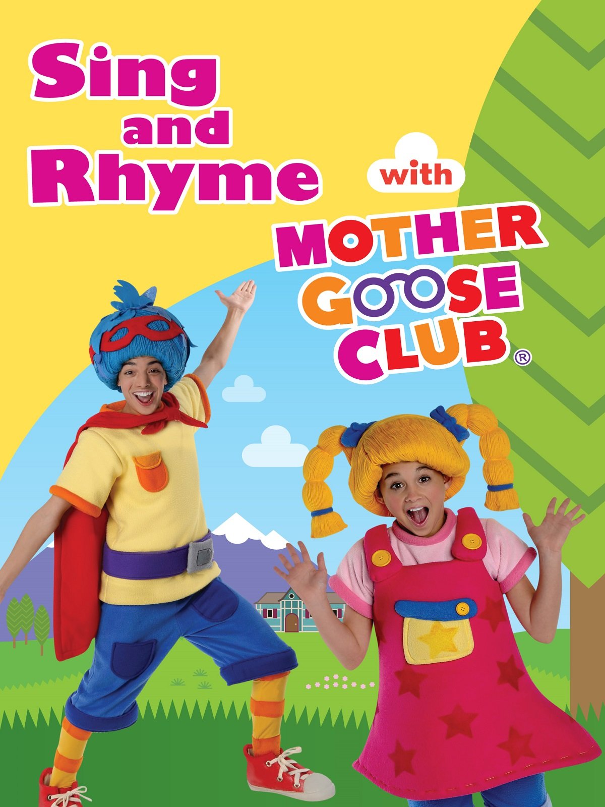【中古】【非常に良い】Sing and Rhyme With Mother Goose Club DVD