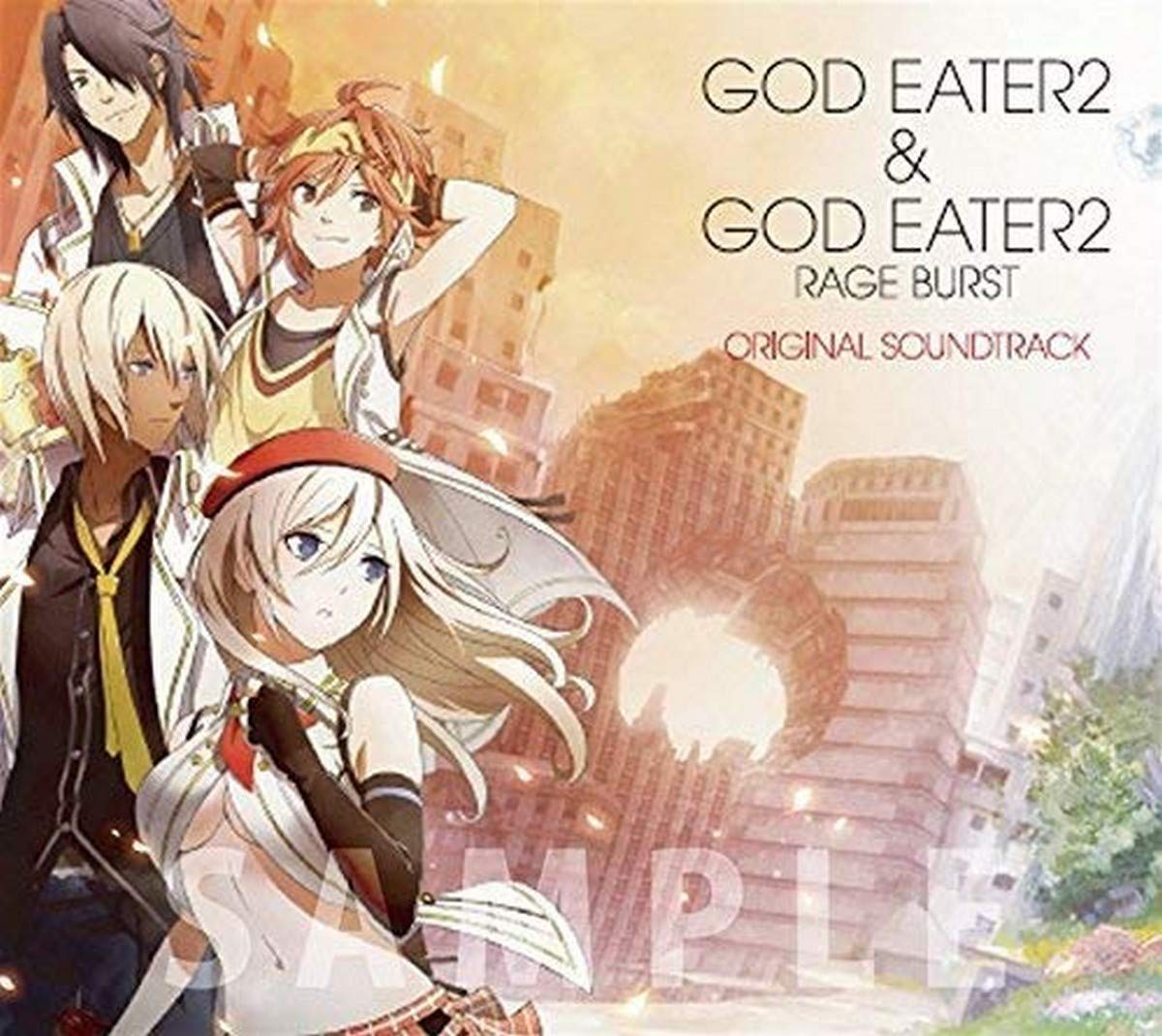 Video CDs - 【中古】【非常に良い】GOD EATER 2&GOD EATER 2 RAGE BURST ORIGINAL SOUNDTRACK (CD3枚組)