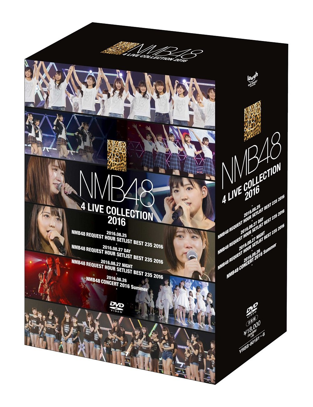 【メーカー名】laugh out loud records【メーカー型番】【ブランド名】【商品説明】NMB48 4 LIVE COLLECTION 2016 [DVD]・画像はイメージ写真ですので付属品など画像の通りではないこともございます。　付属品については商品タイトルに記載がない場合がありますので、　ご不明な場合はメッセージにてお問い合わせください。・当店ではレコード盤には商品タイトルに［レコード］と表記しております。　表記がない物はすべてCDですのでご注意ください。・当店では初期不良に限り、商品到着から7日間は返品を 受付けております。　お問い合わせ・メールにて不具合詳細をご連絡ください。・他モールとの併売品の為、完売の際はキャンセルご連絡させて頂きます。・中古品の商品タイトルに「限定」「初回」「保証」「DLコード」などの表記がありましても、　特典・付属品・帯・保証等は付いておりません。・電子辞書、コンパクトオーディオプレーヤー等のイヤホンは写真にありましても　衛生上、基本お付けしておりません。※未使用品は除く・品名に【import】【輸入】【北米】【海外】等の国内商品でないと把握できる表記商品について　国内のDVDプレイヤー、ゲーム機で稼働しない場合がございます。予めご了承の上、購入ください。・掲載と付属品が異なる場合は確認のご連絡をさせて頂きます。ご注文からお届けまで1、ご注文⇒ご注文は24時間受け付けております。2、注文確認⇒ご注文後、当店から注文確認メールを送信します。3、お届けまで3〜10営業日程度とお考えください。4、入金確認⇒前払い決済をご選択の場合、ご入金確認後、配送手配を致します。5、出荷⇒配送準備が整い次第、出荷致します。配送業者、追跡番号等の詳細をメール送信致します。6、到着⇒出荷後、1〜3日後に商品が到着します。　※離島、北海道、九州、沖縄は遅れる場合がございます。予めご了承下さい。・お電話でのお問合せは少人数で運営の為受け付けておりませんので、お問い合わせ・メールにてお願い致します。★お客様都合によるご注文後のキャンセル・返品は　お受けしておりませんのでご了承ください。