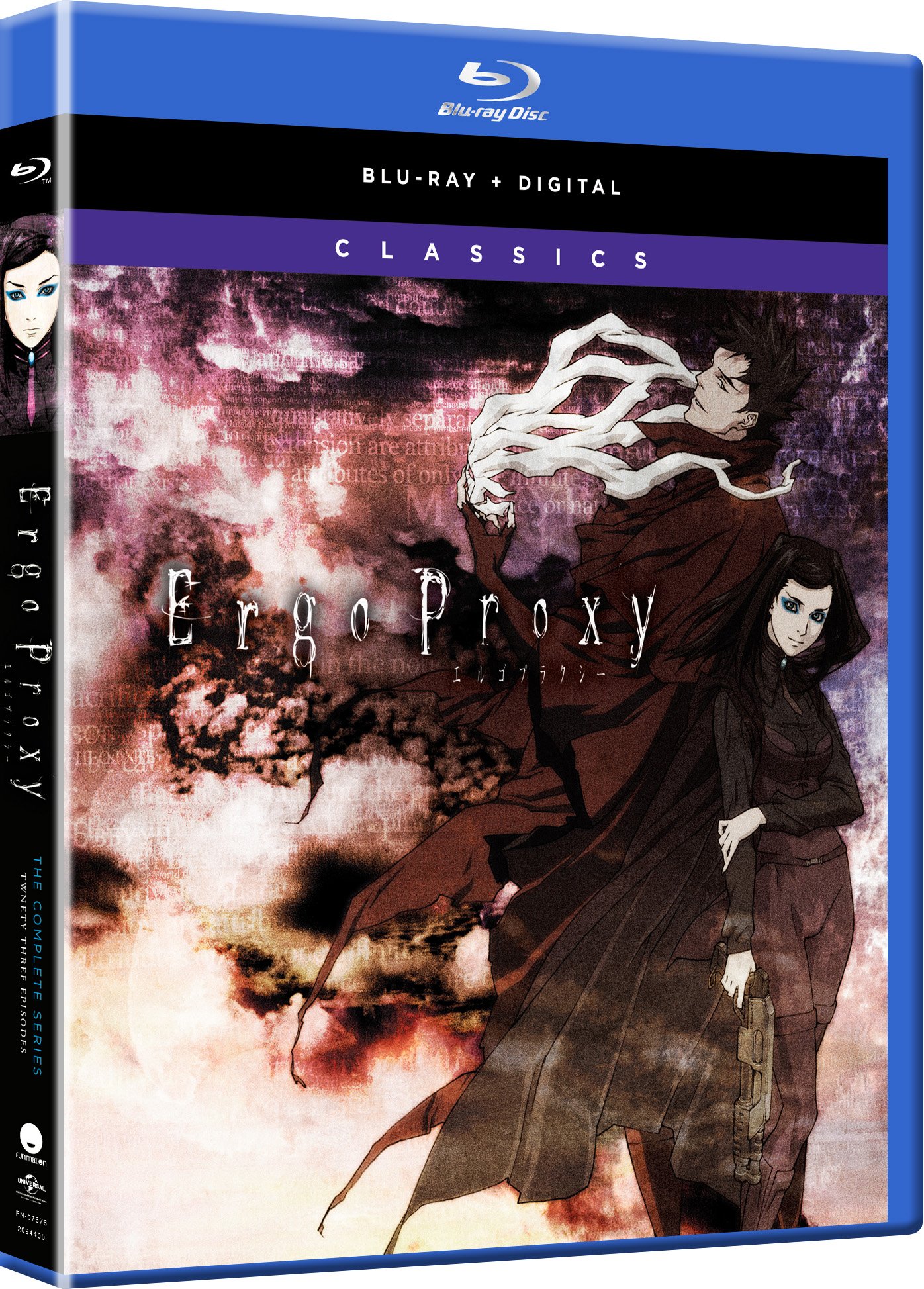 【中古】【非常に良い】Ergo Proxy: The Complete Series - Classic [Blu-ray]