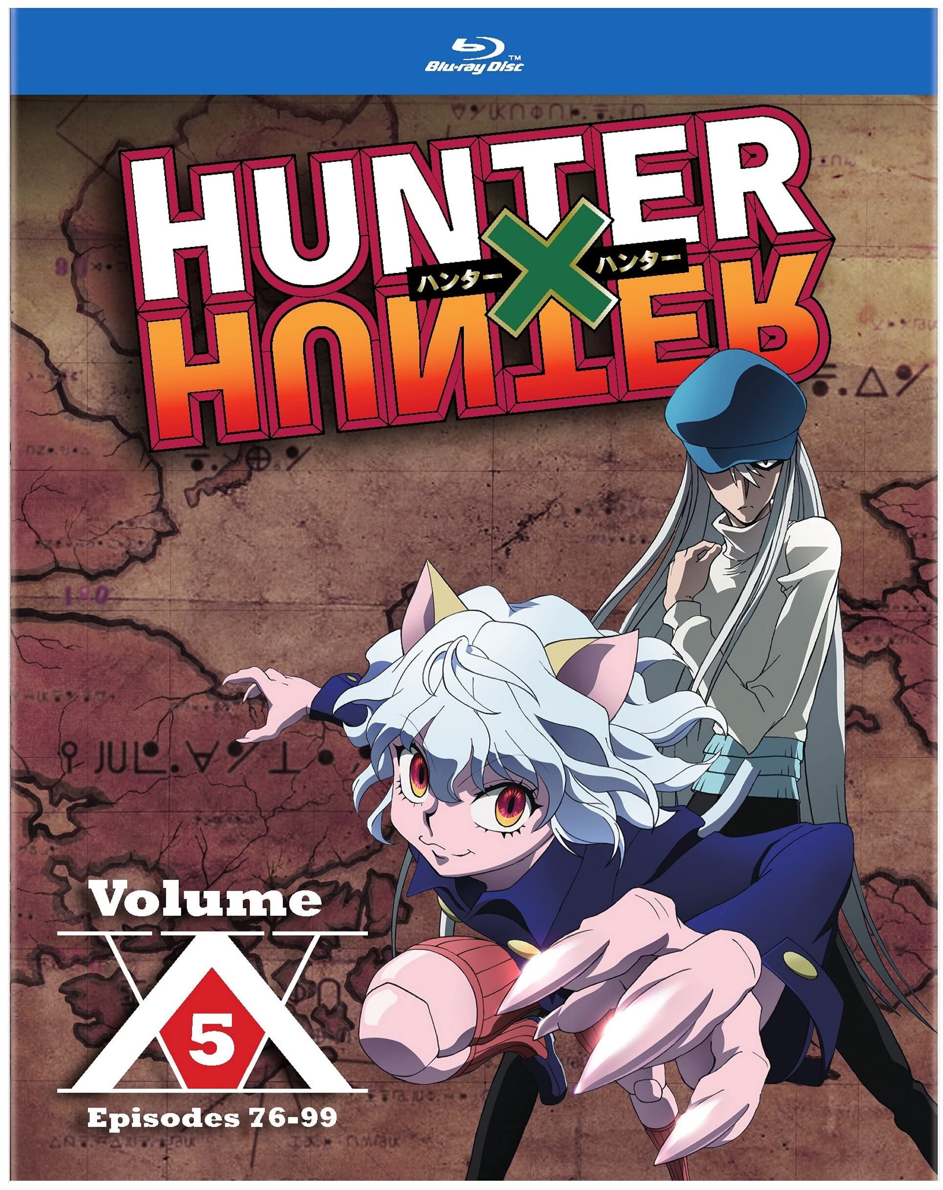 [중고] [매우 좋음] Hunter X Hunter Set 5 Blu-Ray(헌터×헌터(2011년판) 파트 5 76-99화)