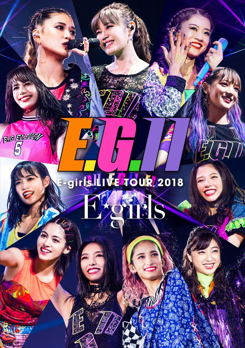 【中古】【非常に良い】E-girls LIVE TOUR 2018 ~E.G. 11~(DVD3枚組+CD)(盤)