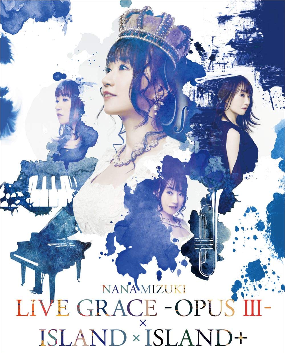 【中古】【非常に良い】NANA MIZUKI LIVE GRACE -OPUS III-×ISLAND×ISLAND+ [Blu-ray]