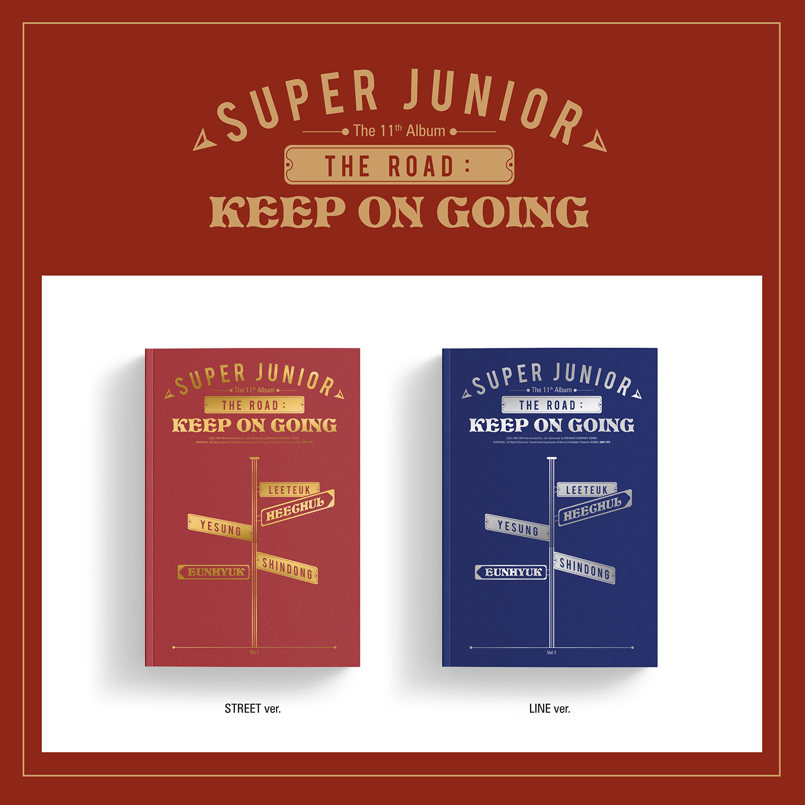 Vol.1 The Road : Keep on Going(韓国盤)