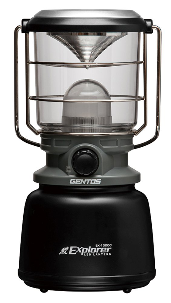 【中古】【非常に良い】GENTOS(ジェントス) LED ランタン 【明るさ1000ルーメン/実用点灯5.5-300時間/3色切替/防滴】 エクスプローラー EX-1000C 防災 あかり 停電時用 ANSI規格準拠