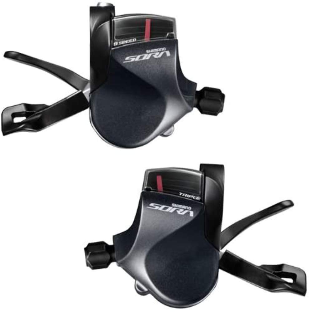 【メーカー名】シマノ(SHIMANO)【メーカー型番】【ブランド名】シマノ(SHIMANO)【商品説明】シマノ シフトレバー SL-R3000 左右レバーセット 2×9S SORA(ソラ) ESLR3000DPA・画像はイメージ写真ですので付属品など画像の通りではないこともございます。　付属品については商品タイトルに記載がない場合がありますので、　ご不明な場合はメッセージにてお問い合わせください。・当店ではレコード盤には商品タイトルに［レコード］と表記しております。　表記がない物はすべてCDですのでご注意ください。・当店では初期不良に限り、商品到着から7日間は返品を 受付けております。　お問い合わせ・メールにて不具合詳細をご連絡ください。・他モールとの併売品の為、完売の際はキャンセルご連絡させて頂きます。・中古品の商品タイトルに「限定」「初回」「保証」「DLコード」などの表記がありましても、　特典・付属品・帯・保証等は付いておりません。・電子辞書、コンパクトオーディオプレーヤー等のイヤホンは写真にありましても　衛生上、基本お付けしておりません。※未使用品は除く・品名に【import】【輸入】【北米】【海外】等の国内商品でないと把握できる表記商品について　国内のDVDプレイヤー、ゲーム機で稼働しない場合がございます。予めご了承の上、購入ください。・掲載と付属品が異なる場合は確認のご連絡をさせて頂きます。ご注文からお届けまで1、ご注文⇒ご注文は24時間受け付けております。2、注文確認⇒ご注文後、当店から注文確認メールを送信します。3、お届けまで3〜10営業日程度とお考えください。4、入金確認⇒前払い決済をご選択の場合、ご入金確認後、配送手配を致します。5、出荷⇒配送準備が整い次第、出荷致します。配送業者、追跡番号等の詳細をメール送信致します。6、到着⇒出荷後、1〜3日後に商品が到着します。　※離島、北海道、九州、沖縄は遅れる場合がございます。予めご了承下さい。・お電話でのお問合せは少人数で運営の為受け付けておりませんので、お問い合わせ・メールにてお願い致します。★お客様都合によるご注文後のキャンセル・返品は　お受けしておりませんのでご了承ください。