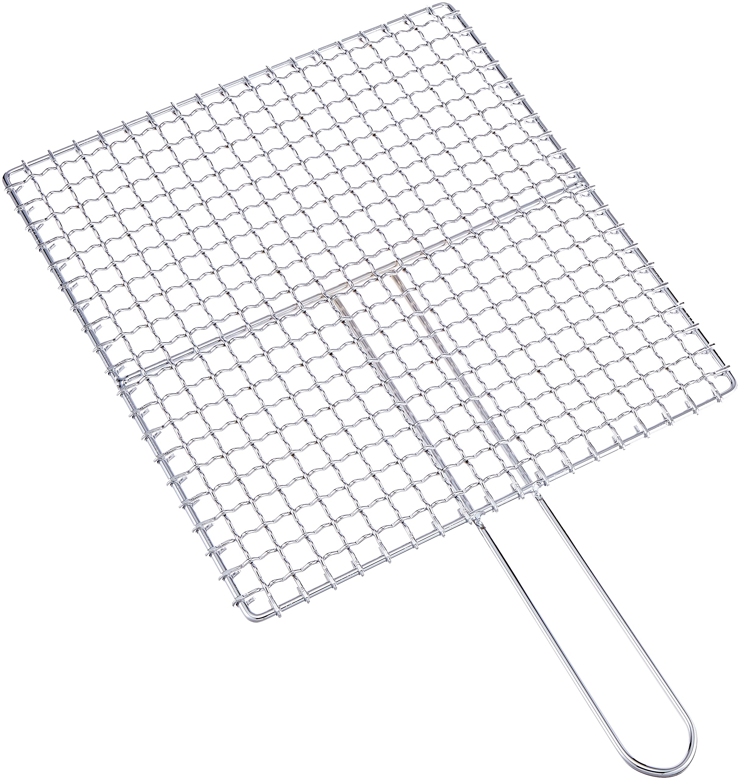 【中古】【非常に良い】遠藤商事 業務用 焼物網 タフロス 33号 シングル取手 (鉄・クロームメッキ) 日本製 DTH04033